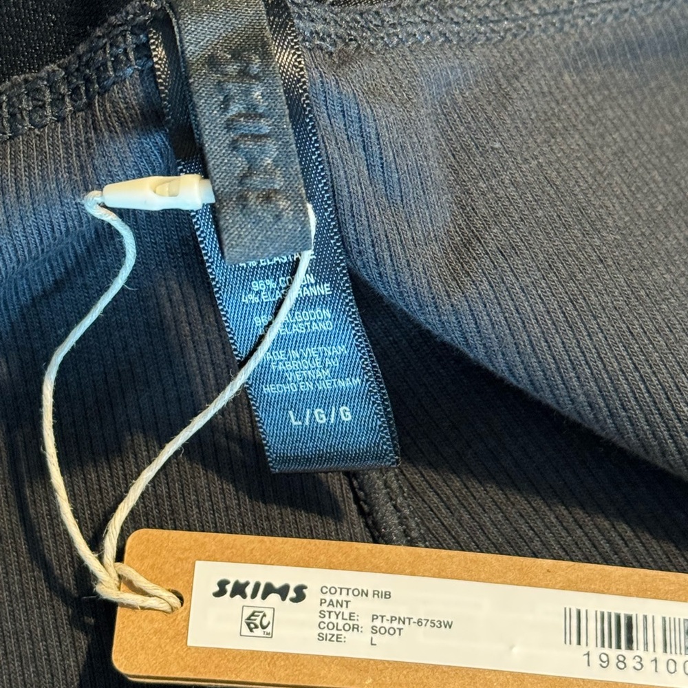 SKIMS COTTON RIB PANT - Picture 11 of 13